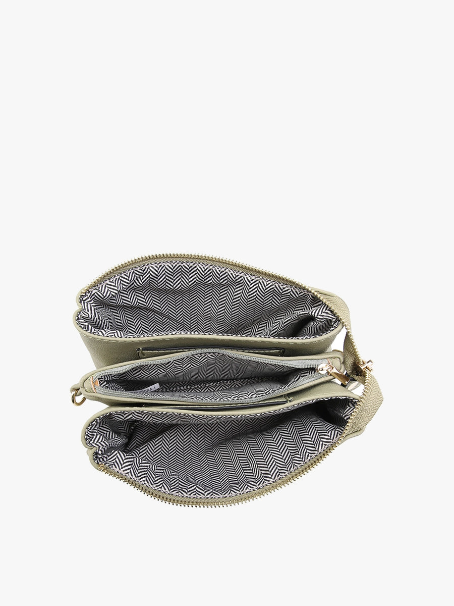 Small Crossbody/Wristlet - Avocado