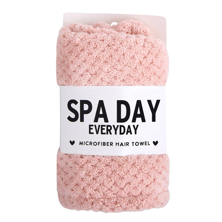 Plush Hair Wrap - Light Blush