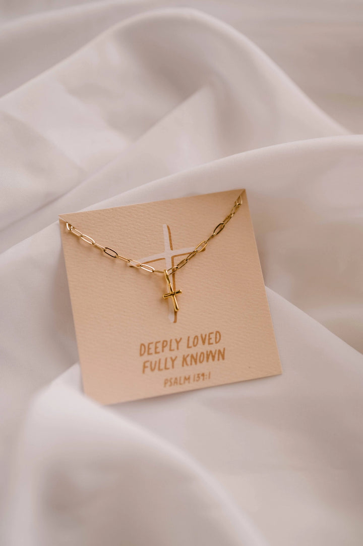 Deeply Loved Fully Known Charm Necklace I Christian Jewelry