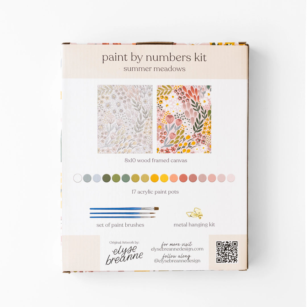 Paint By Number Kit - Summer Meadows