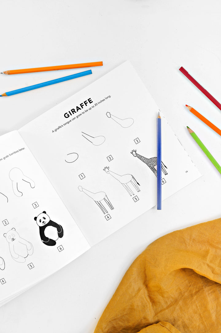 All the Animals: A How To Draw Art Book For Kids