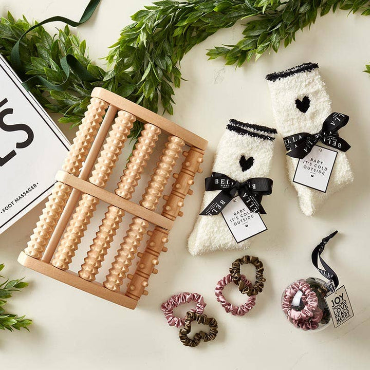 Cozy Socks - Black Heart