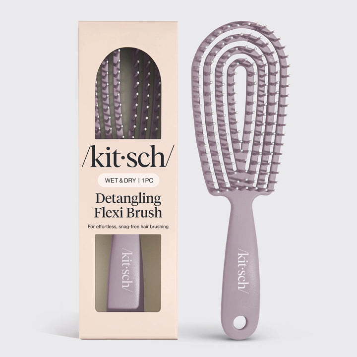 Detangling Flexi Brush - Soft Violet