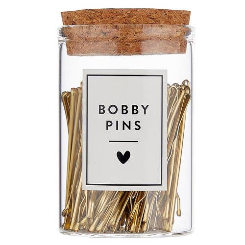 Gold Bobby Pins (100 pcs)