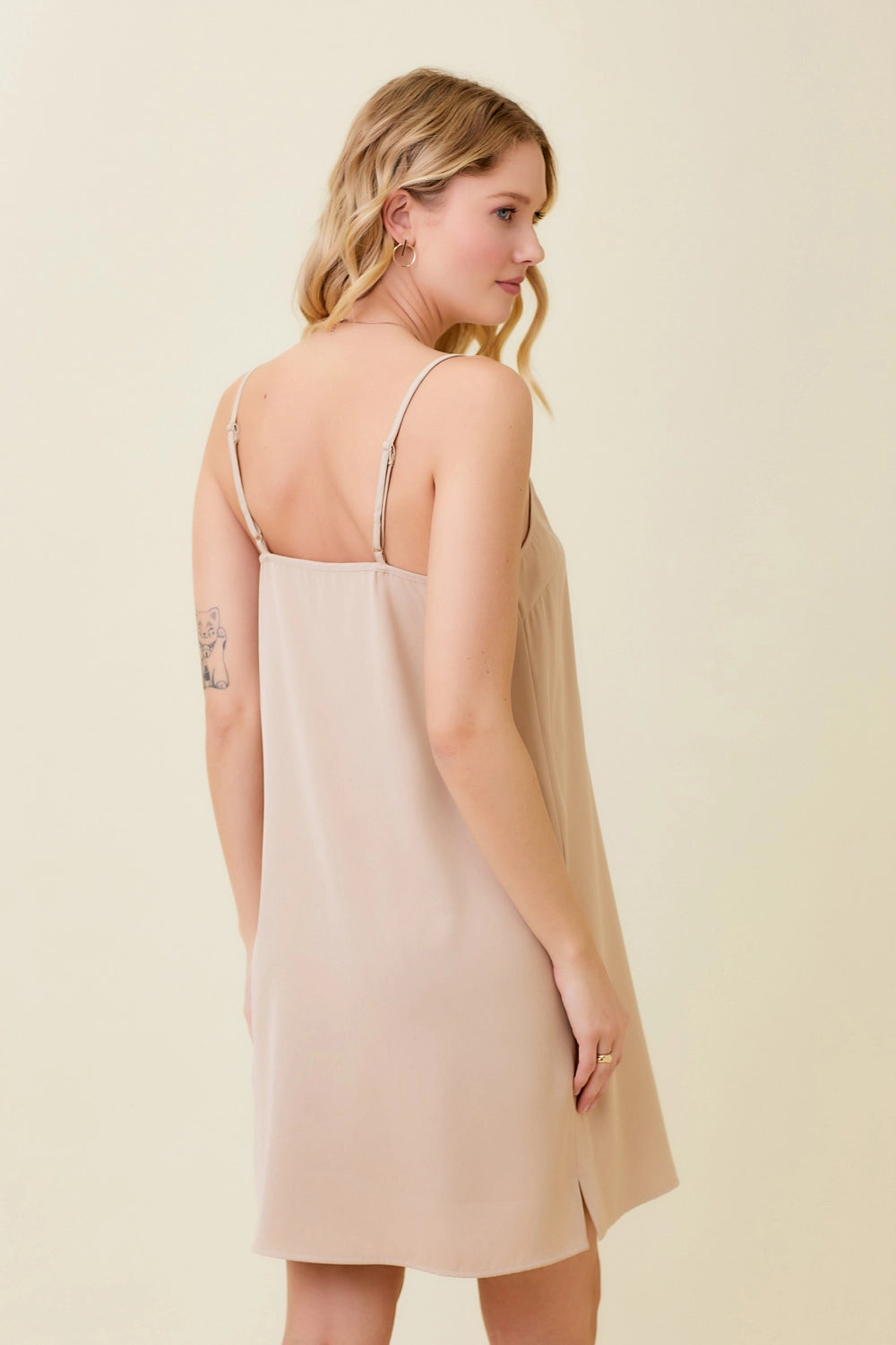 Slip Dress - Sand