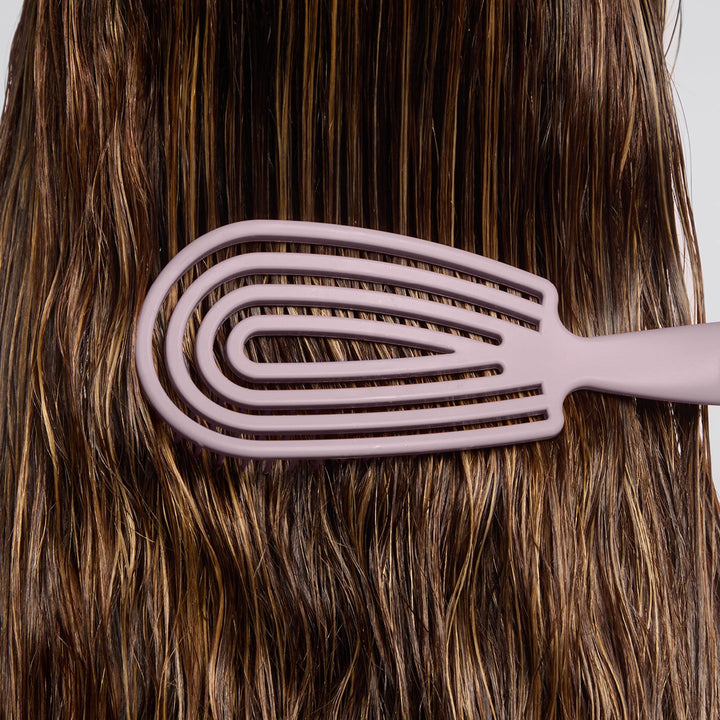 Detangling Flexi Brush - Soft Violet