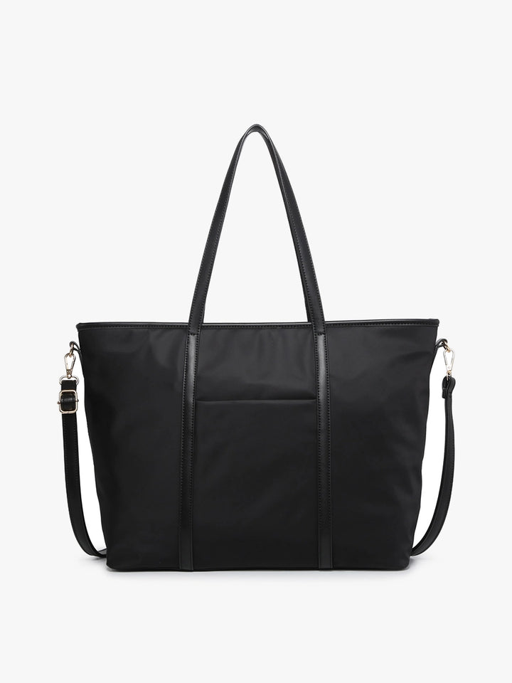 Nylon Tote Bag - Black