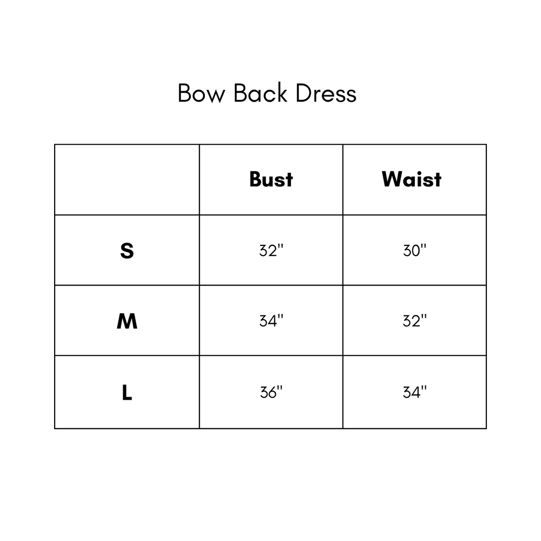 Bow Back Dress - Chartreuse