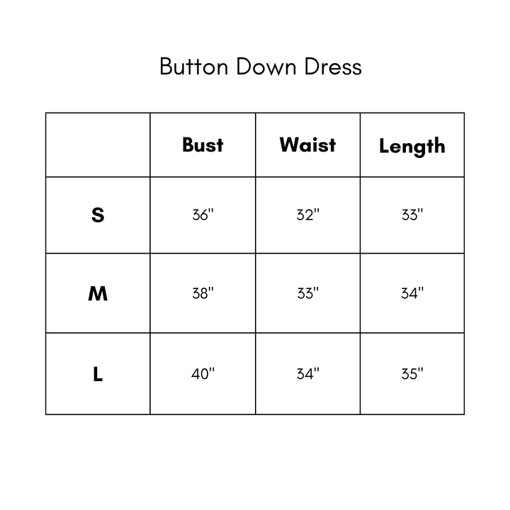 Button Down Dress - Yellow