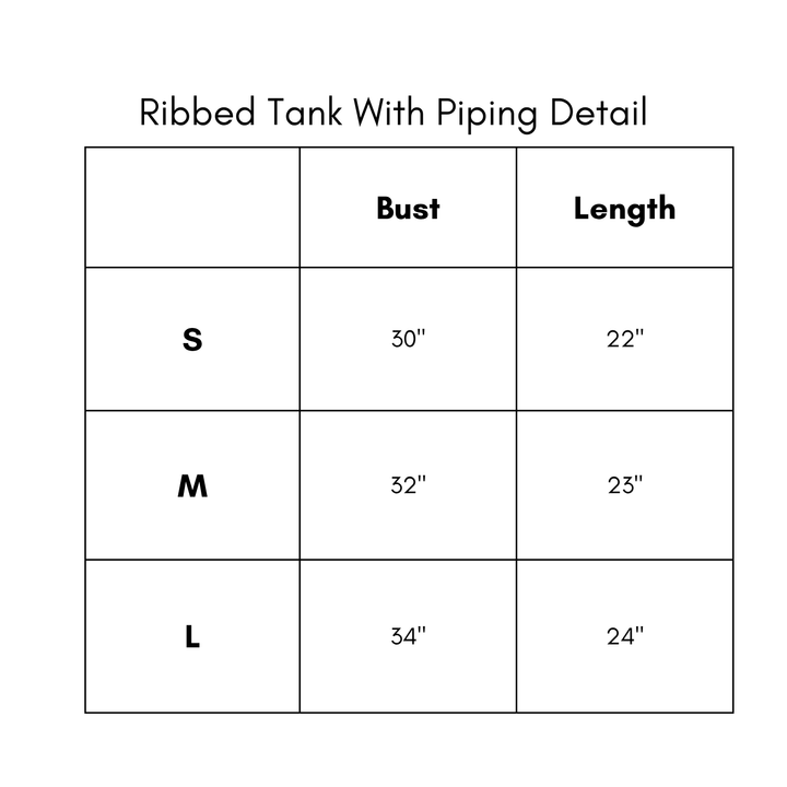 Ribbed Tank with Piping Detail