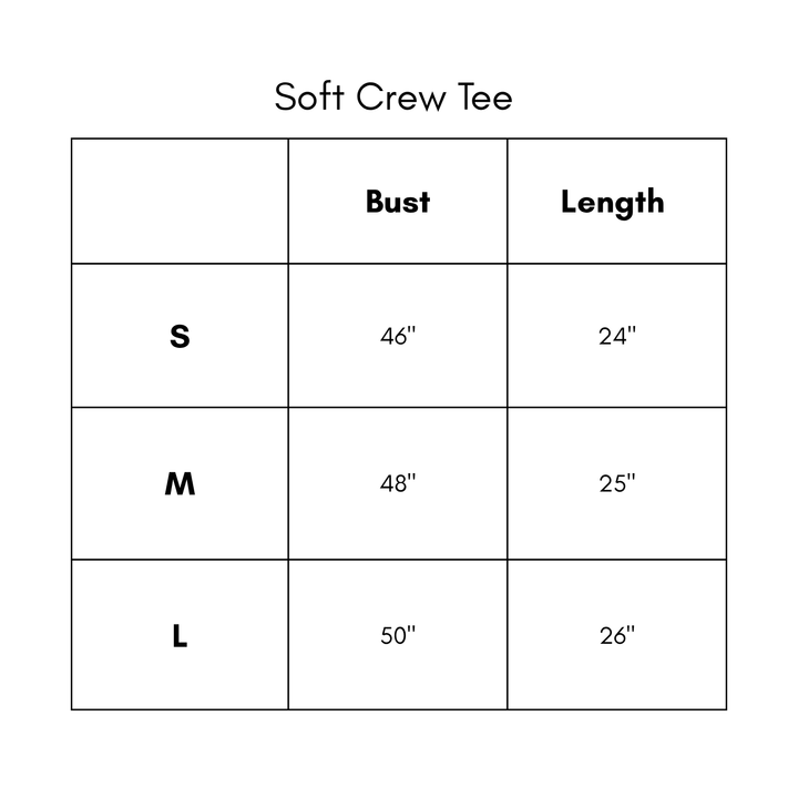 Soft Crew Tee - Ivory