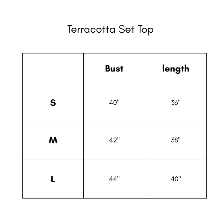 Terracotta Set - Top