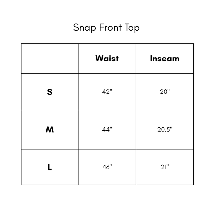 Snap Front Top - Olive