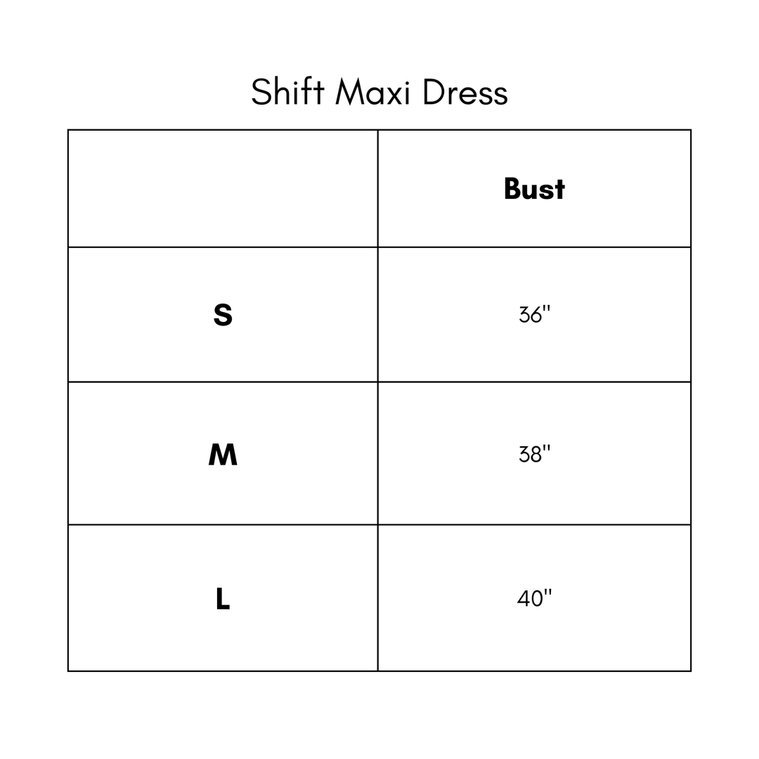 Shift Maxi Dress - Clay