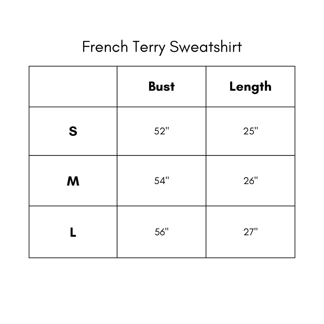 French Terry Sweatshirt - Gray