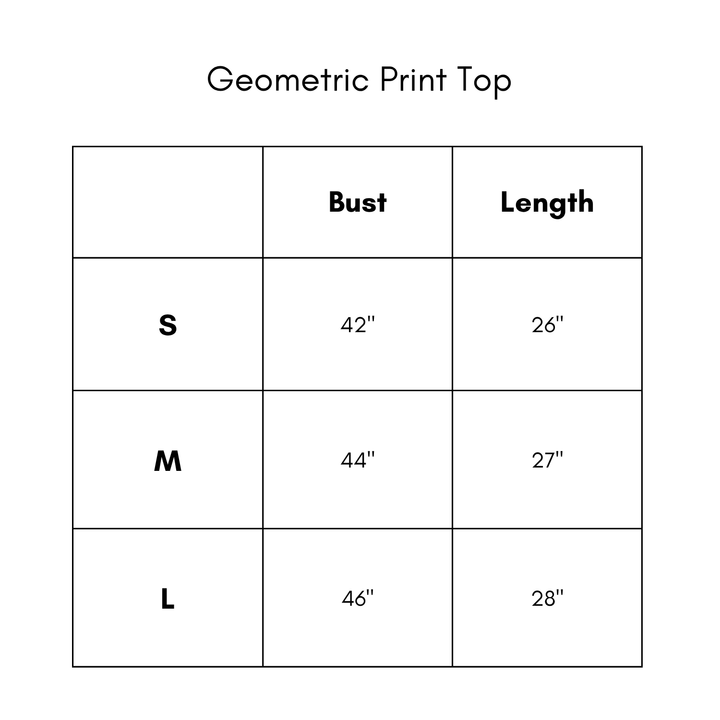 Geometric Mixed Print Blouse - Cream/Black