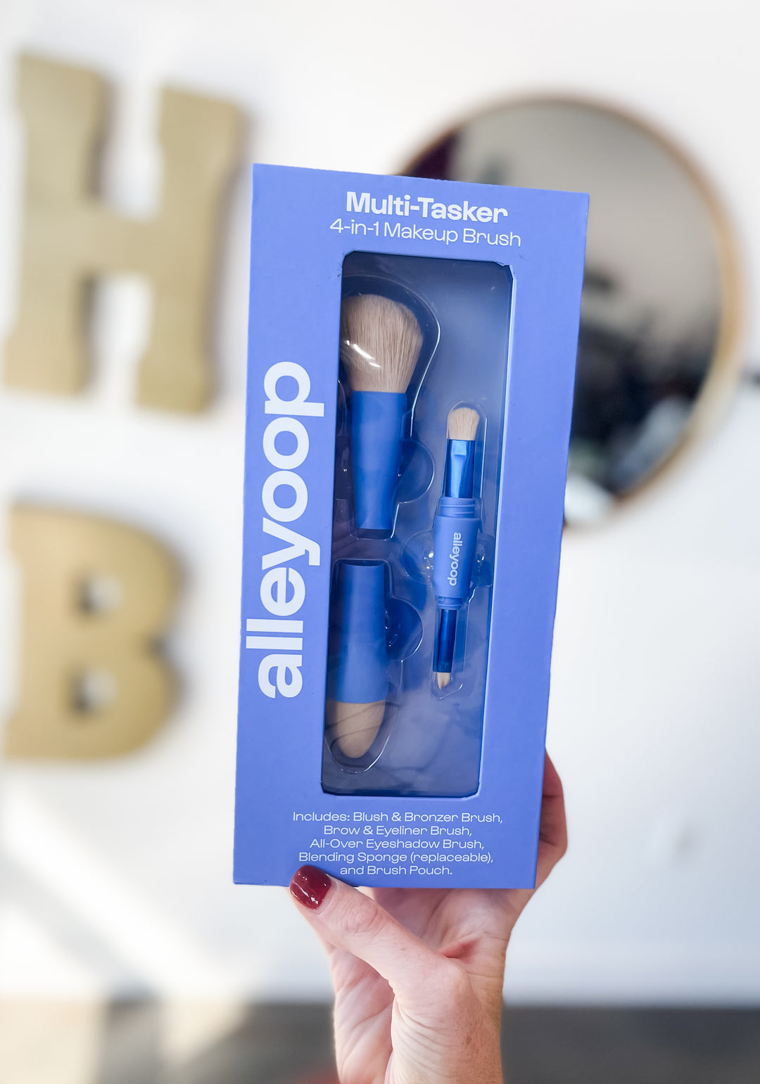 Alleyoop Multi-Tasker - 4-in-1 Makeup Brushes