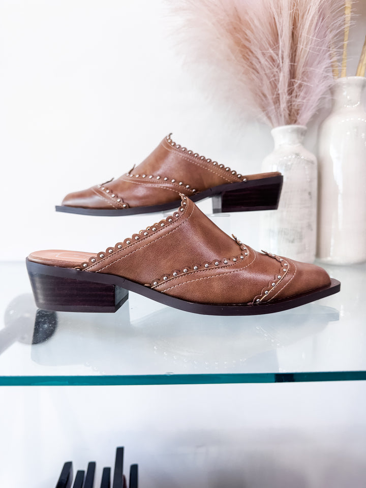Shu Shop Tucson Mules - Camel