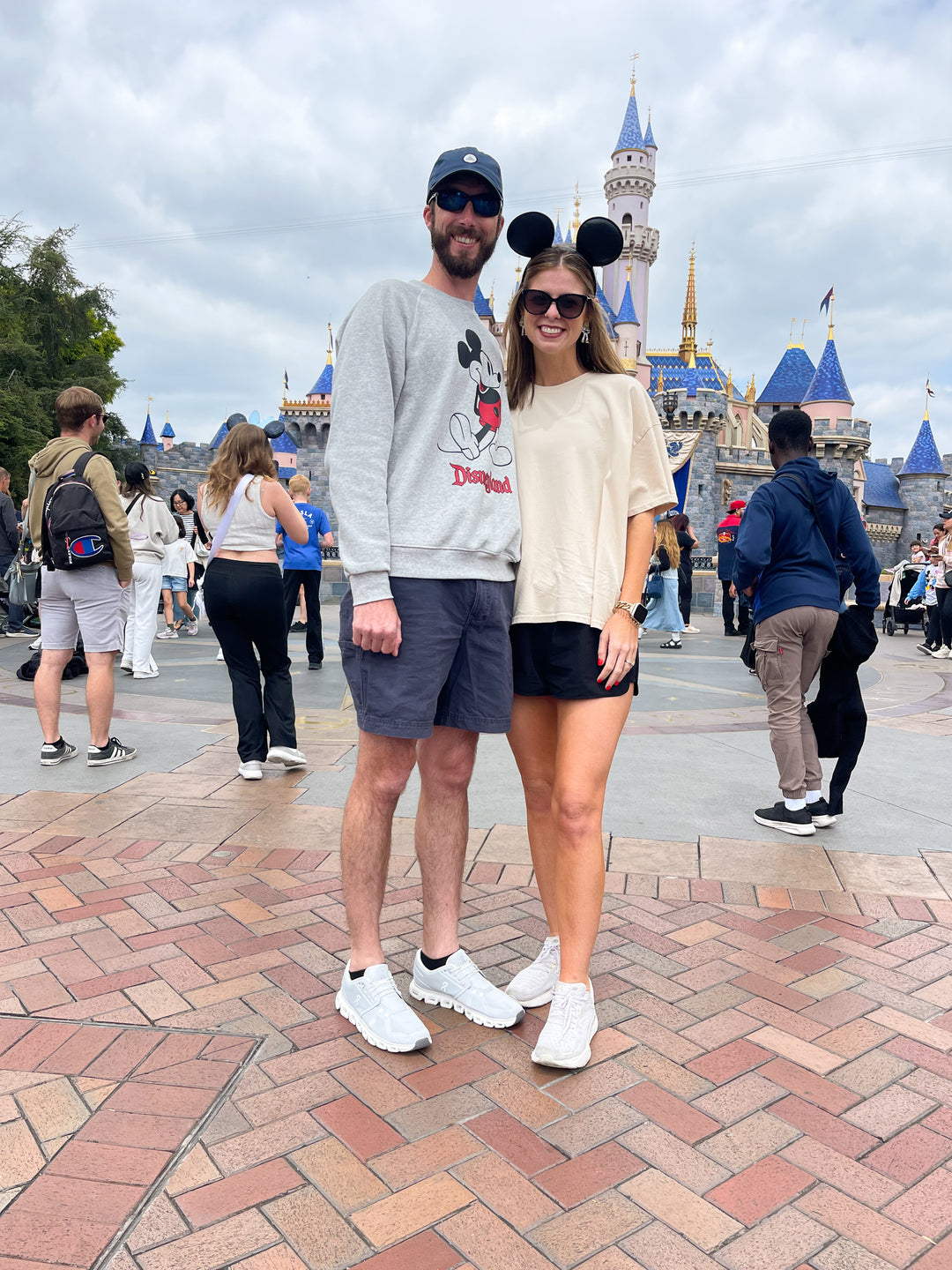 Oversized Boxy Tee - Champagne