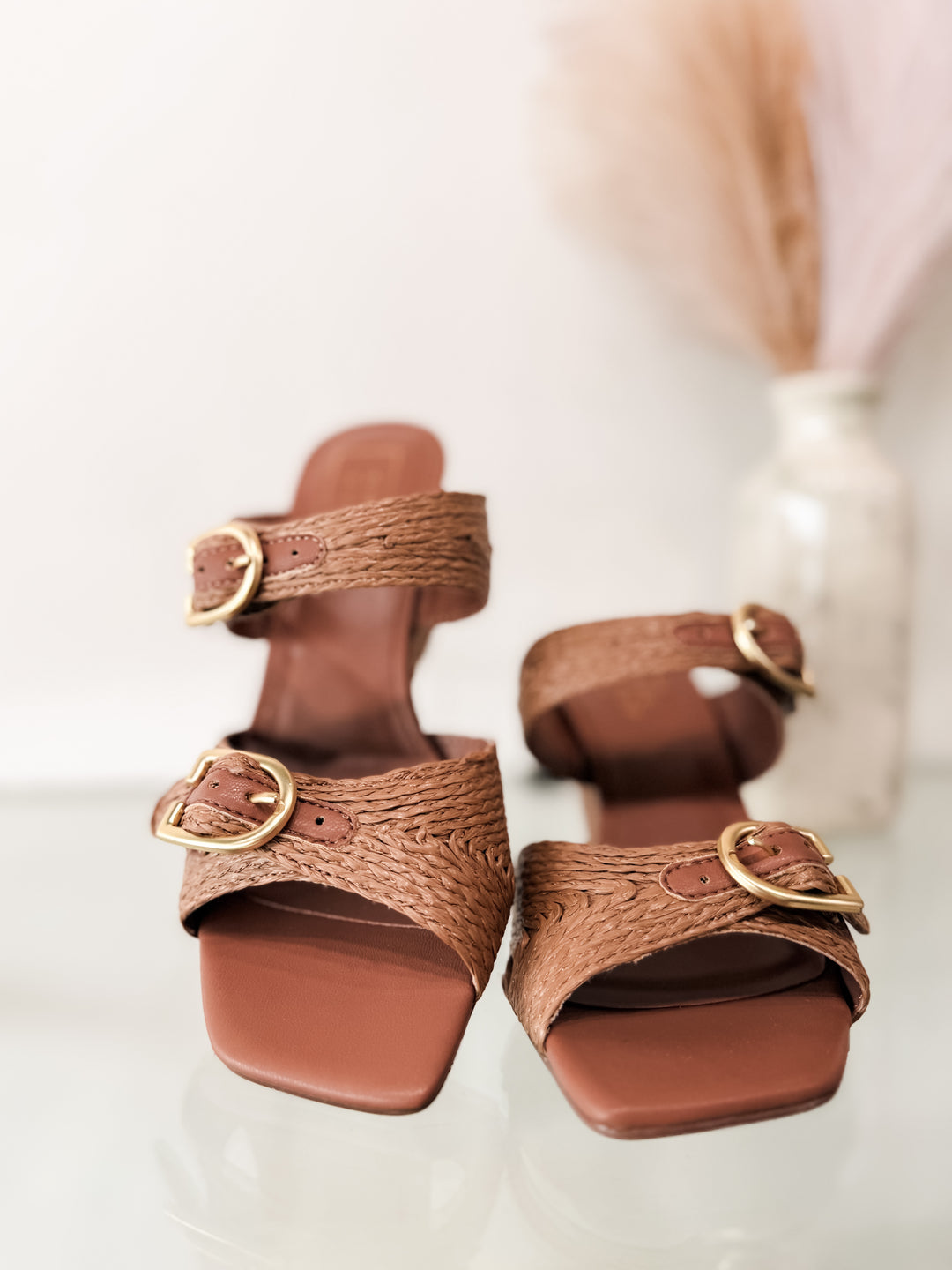 Shu Shop Ignacia Wedges - Brown Woven