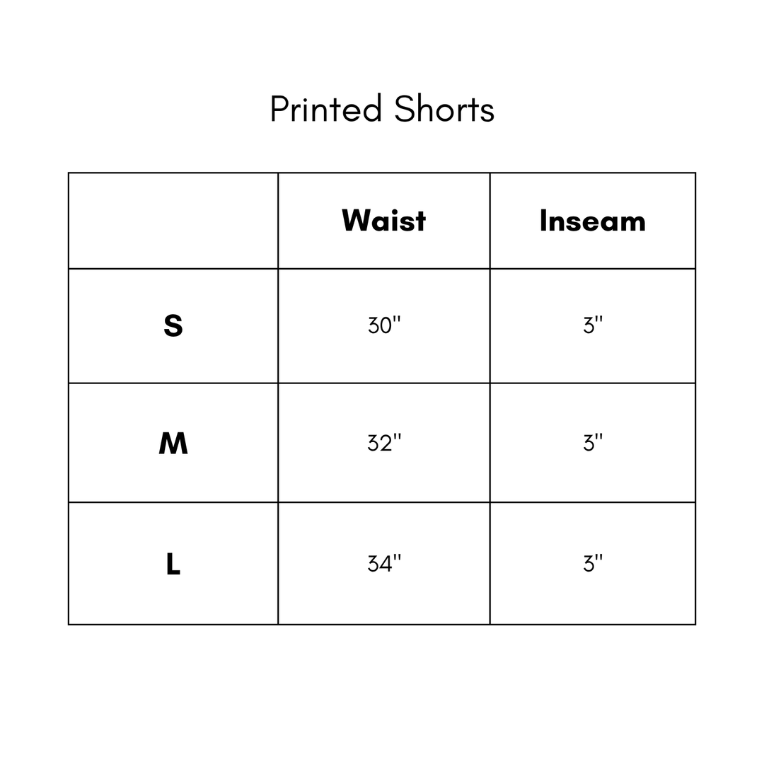 Printed Shorts