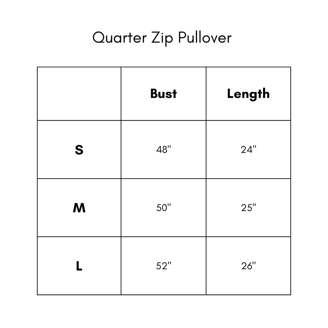 Quarter Zip Pullover - Hunter Green