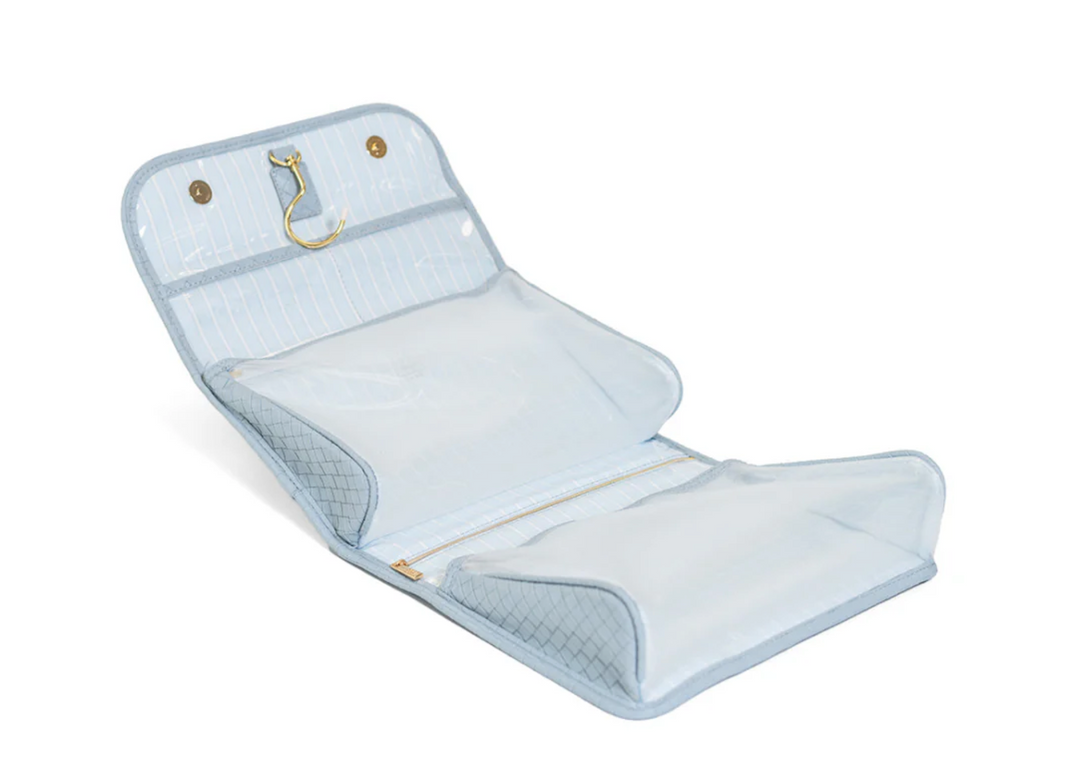 Luxe Hanging Toiletry Bag - Woven Surf