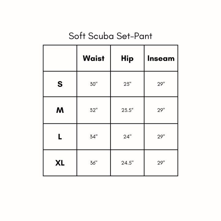 Soft Scuba Set - Oatmeal Cream