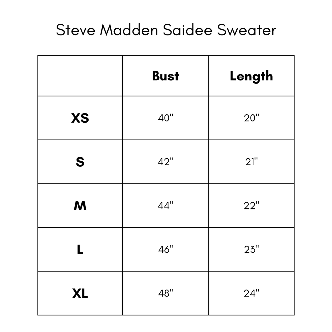 Steve Madden Saidee Sweater