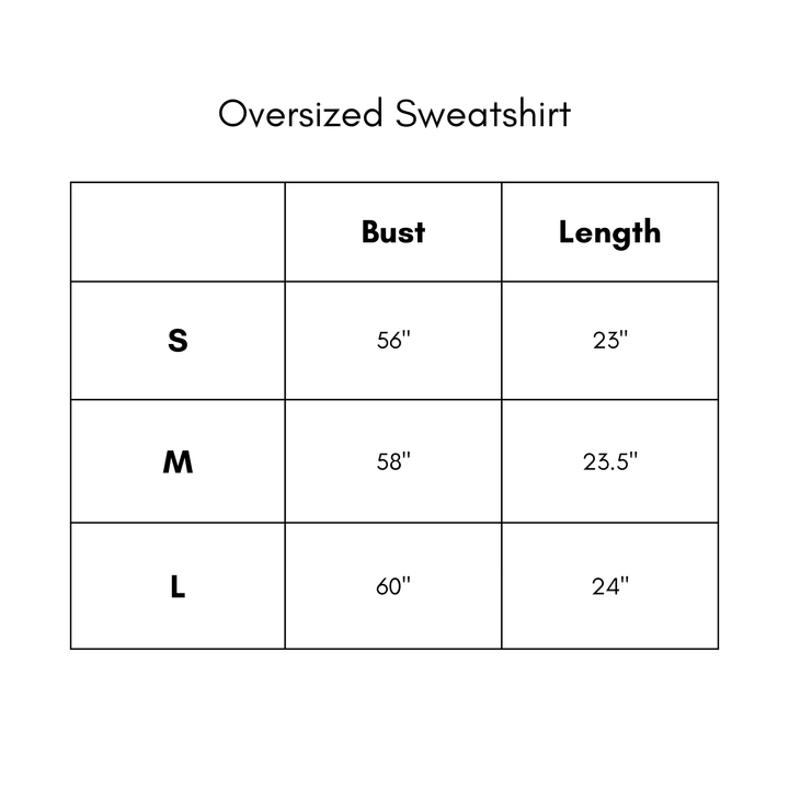 Oversized Sweatshirt - Gray