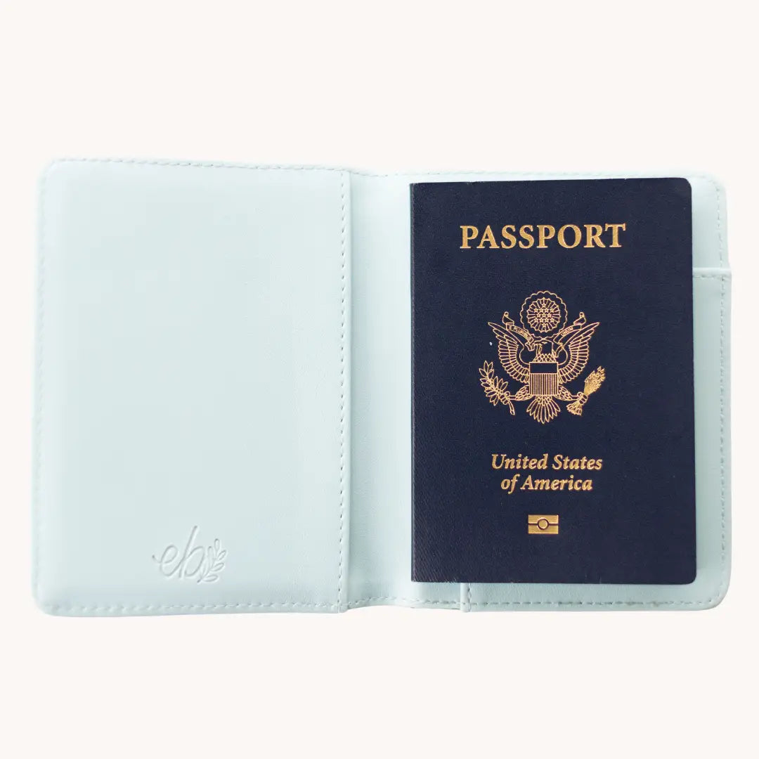 Passport Cover - Waterfall Floral