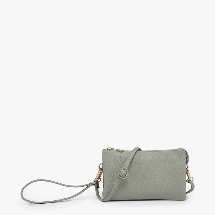 Small Crossbody/Wristlet - Light Sage