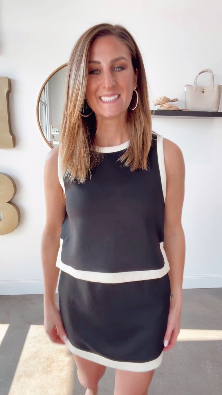 Contrast Trim Scuba Tank - Pink