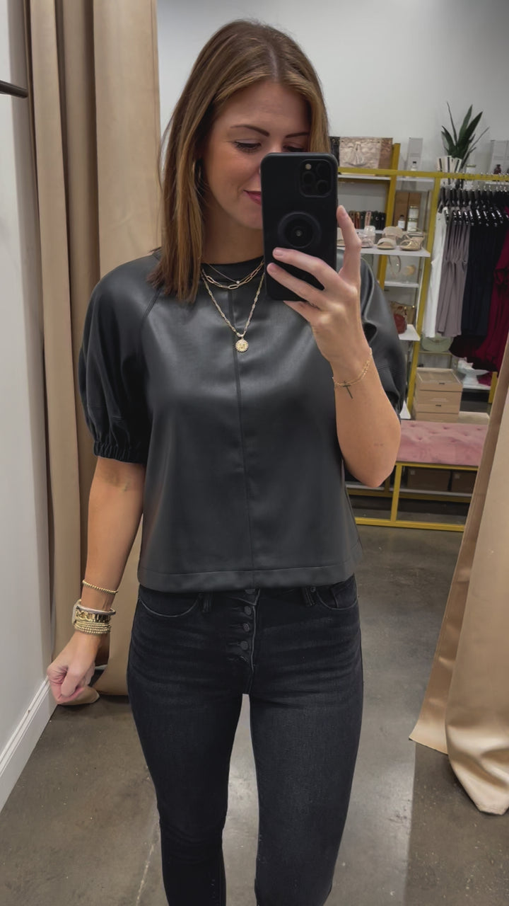 Steve Madden Reilly Top - Black