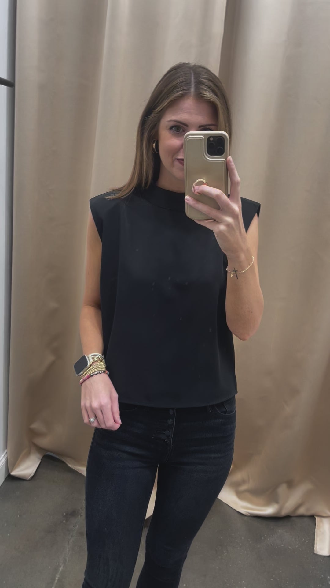 Steve Madden Adelie Top - Black