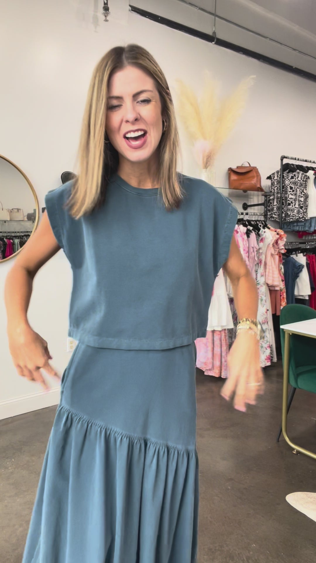 Teal Set - Top