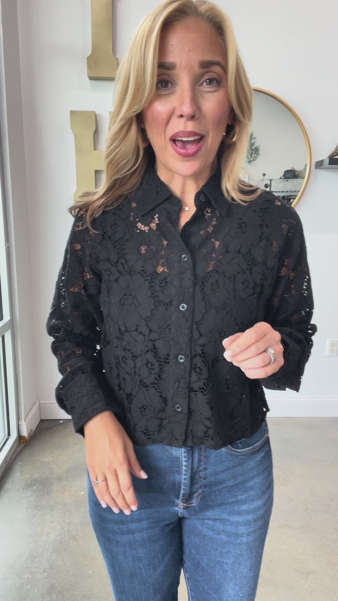 Steve Madden Jaiya Top - Black