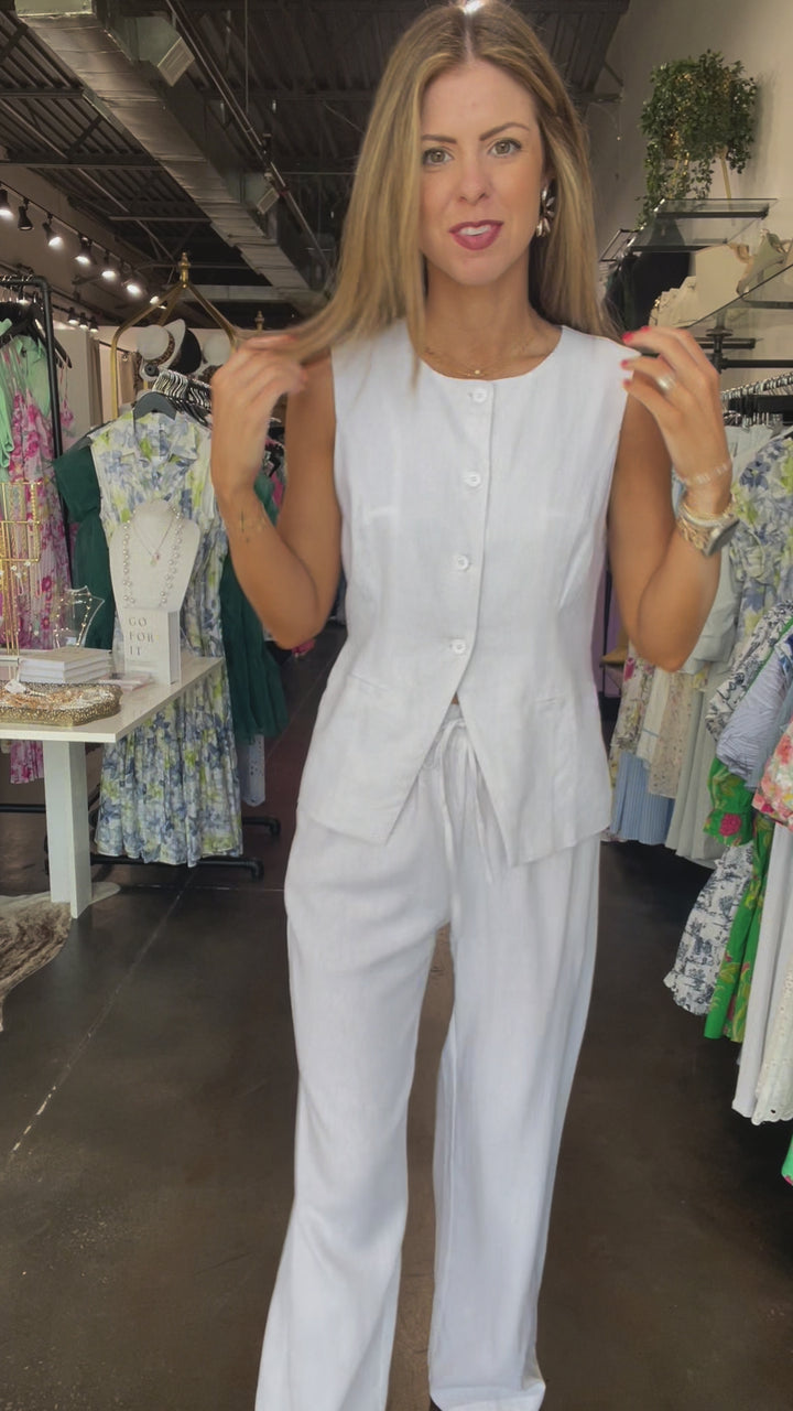 Steve Madden Wesley Top - White