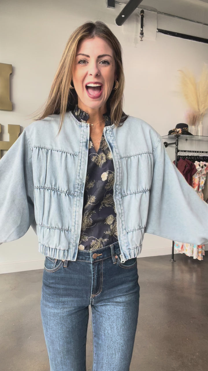 Denim Oversized Jacket