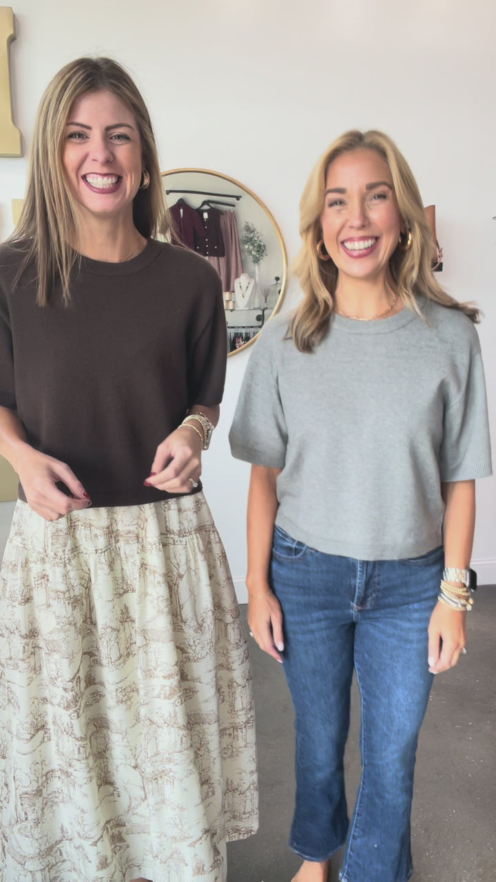 Steve Madden Kori Top - Brown