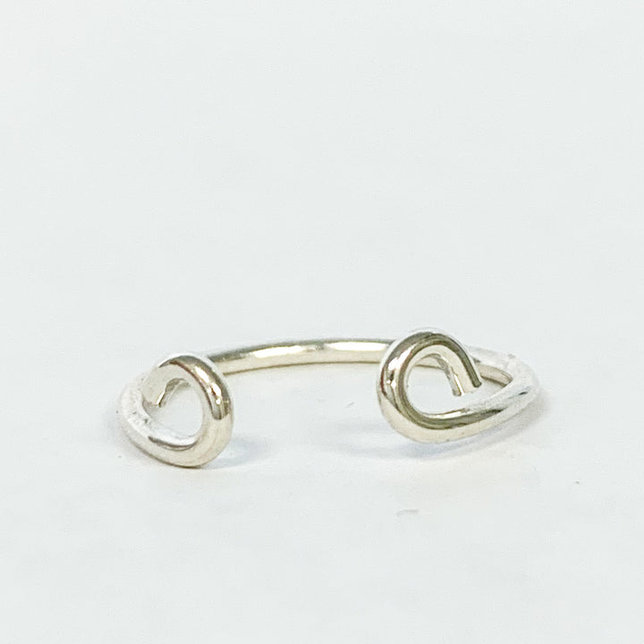 Pixley Pressed Open Curve Ring